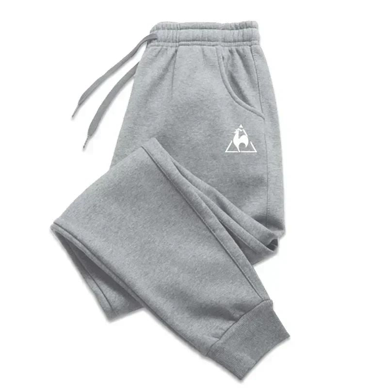 Spring and Autumn Fleece Men's Pants Casual Pants Men's Sports Jogging Pants Sweatpants Men's Harajuku Street S-3XL Pants