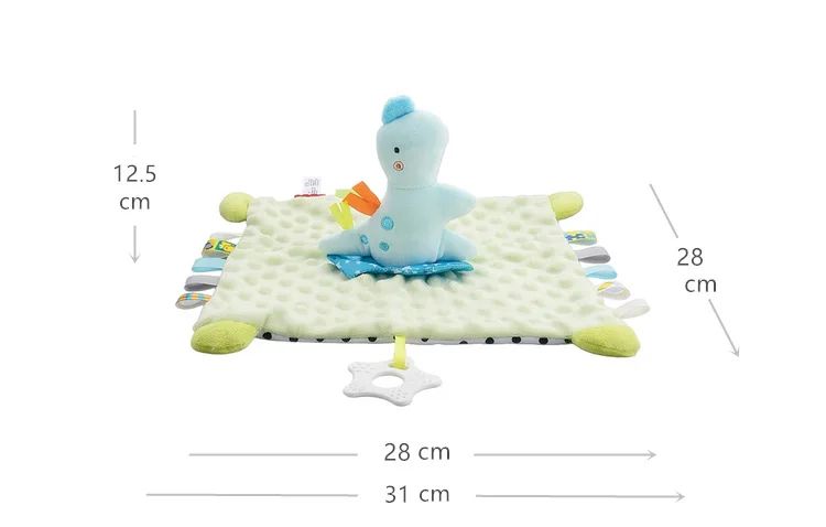 Muslin Baby Comfort Towel Cotton Comforter Blanket Soft Newborn Sleeping Dolls Kids Fashion Sleep Toy Soothe Appease Towel Bibs