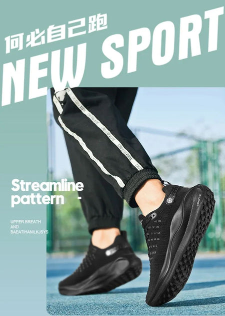 Sneakers Women Mesh Comfort Tennis Shoes 2024men Running Carbon Plate Cushioning Sports Training Jogging Shoes Unisex