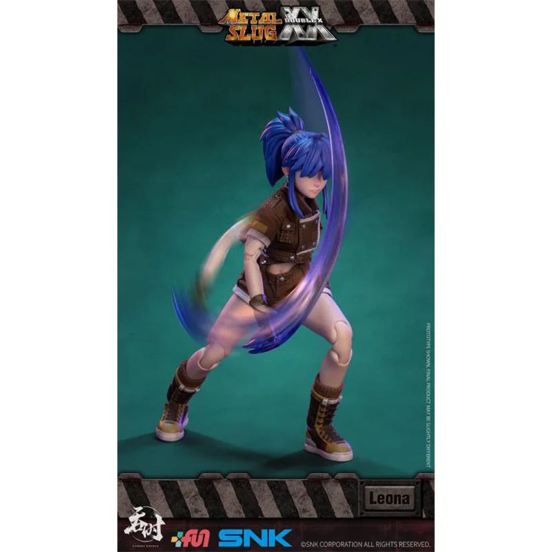 Original TUNSHI STUDIO BRAND METAL SLUG Metal Slug XX Leona Heidern 1/12 in Stock Anime Action Collection Figures Model Toy AIme
