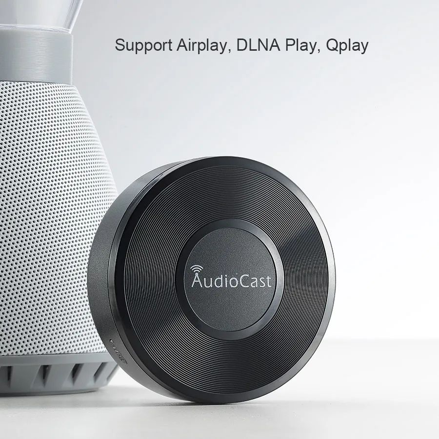 AudioCast M5 Wireless Wifi Music Audio Streamer Receiver Audiocast Ieast pPlayDLNA For Airplay Audio Music Adapter Multi Room