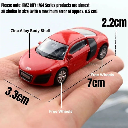 1:64 Lamborghini Aventador Car Model Replica Scale Diecast Miniature Art Chevrolet BMW VW Vehicle Collection Kid Boy Gift Toy