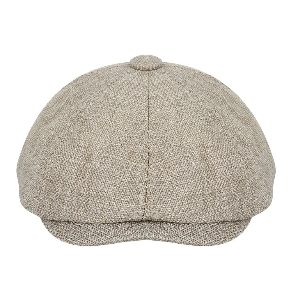 2025 New Classic Hat for Men Caps Vintage Retro Tweed Peaky Blinders Beret Hat Flat Peaked Cap Street Hats for Women Men