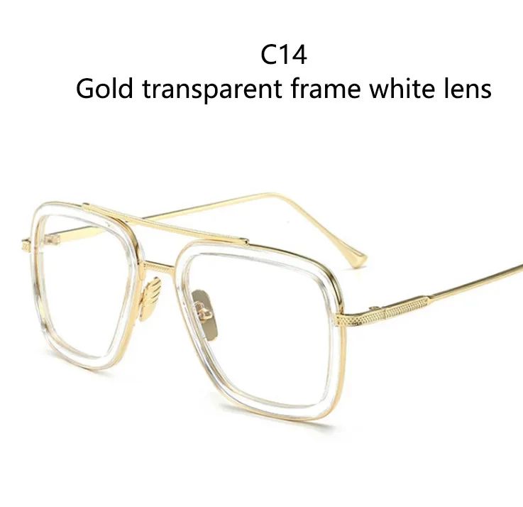High Quality Iron Man Tony Stark Fishing Sunglasses Square Outdoor Sport Fishing Glasses Men Spider Eyewear Sports Sun Glasses