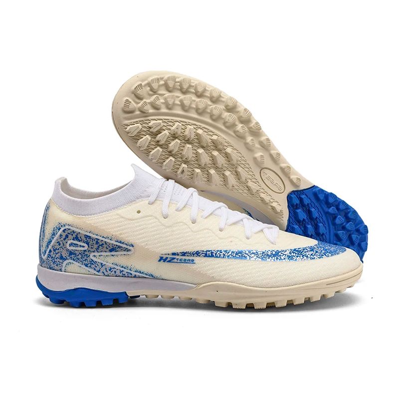 New Men Football Boots Match Ultralight Grass Cleats Soccer Shoes Sneakers Indoor Breathable Long Spikes Training Drop Shipping