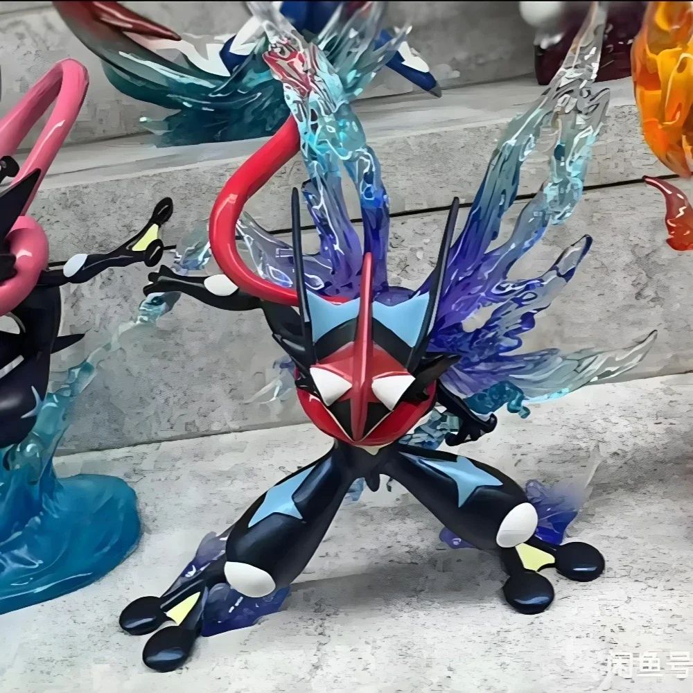 12cm/4.72in Anime Pokemon Figure Greninja Action Figures Pvc Collection Model Toys for Children Gifts