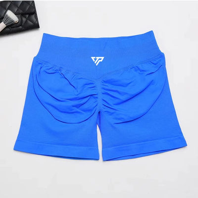 High Quality Women's Sports Stretch Fitness Shorts Yoga Training Running Pilates Tight Yoga Shorts