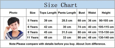 Japanese Style Party Uniform Kids Boys Girls Sailor Costume Carvial Cosplay Clothes Sets Halloween Cute JK Suit