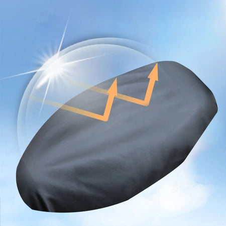 Motorcycle Waterproof Anti-skid Seat Cover PU Leather Cushion Protect Motorcycle Seat Cover Heat-insulated Breathable