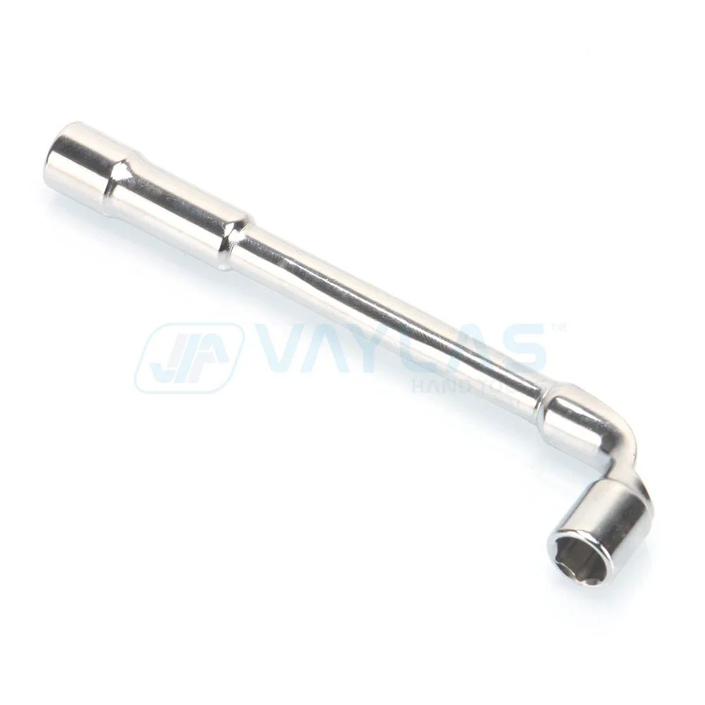 6-24mm L-Type Angled Socket Wrench Double Ended Nut Spanner with Thru Hole Multi-functional Socket Wrench Key Tools for Mechanic