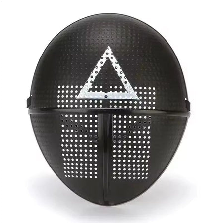 Adult Calamari Game Cosplay Costume With Gloves Black Triangle Disguise Round Square Carnival Party Medieval Coat Mask Set Hallo