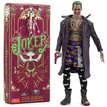2023 DC Super Heroes Joker Harley Quinn Batman Superman Flash Green Lantern Statue PVC Anime Model Toys for Boys Gifts