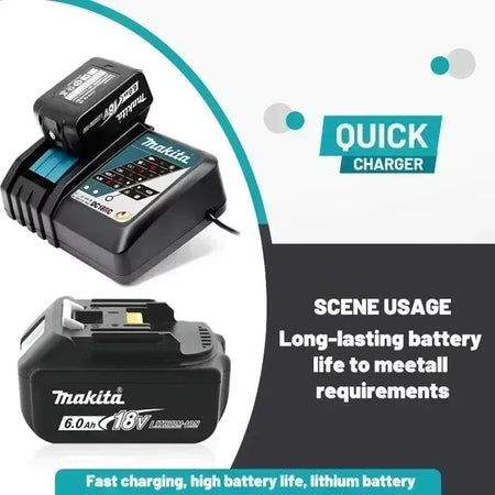 Original genuine Makita 6Ah 6000mAh 18V Makita battery BL1860 BL1850B BL1850 BL1840 BL1830B makita rechargeable lithium battery