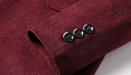 Black Men V-neck Single-breasted Suit Jacket, Fashion Slim Dress Coats, Blue Gray Yellow Blazers, Male Casual Tops Asian Size