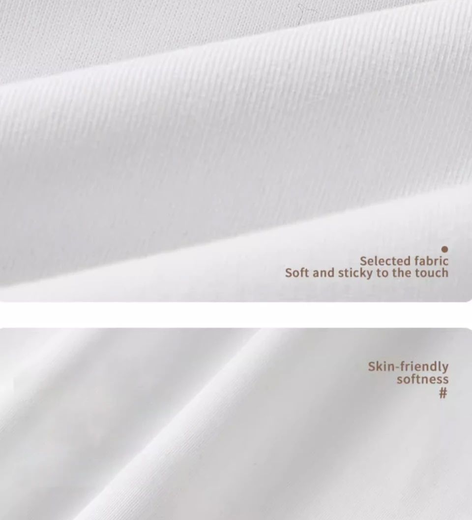 100% pure cotton summer high-end brand men's short sleeve round neck fashionable style half sleeved top breathable T-shirt