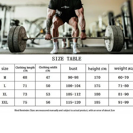 Fitness Workout Shirt Men, Muscle Gym Stringer Vest, Bodybuilding Singlet, Fashion Breathable Durable Sleeveless Tank Top