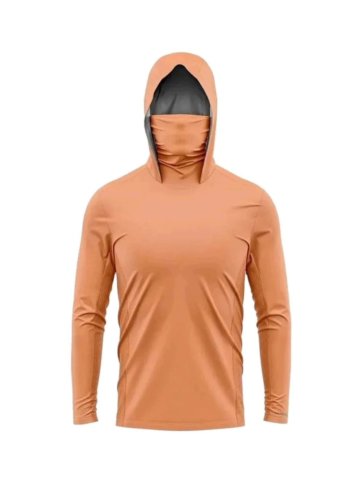 Fishing Hooded Shirts Face Cover Men Long Sleeve Fishing Clothing Breathable Fishing Apparel