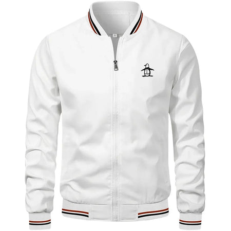 New/Korean/Golf/Men's stand up collar jacket zipper sportswear, Spring and Autumn fashion men's outdoor casual zipper jacket