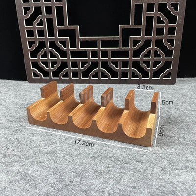Japanese Sushi Rack shop tool Wooden Taco Snack Food Holder Wood Plate Cuisine Stand Sashimi Sushi Boat Restaurant Hotel Home