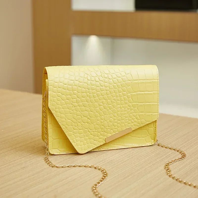 Mini Women's Shoulder Bag Luxury Brand Handbags for Women 2024 High Quality White Purse PU Hasp Messenger Bag Ladies Hand Bag