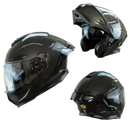 Flip up Motorcycle Helmet With Bluetooth Dual lens off-road Racing helmet Cascos para moto Motorbike Helmet DOT Approved For BMW