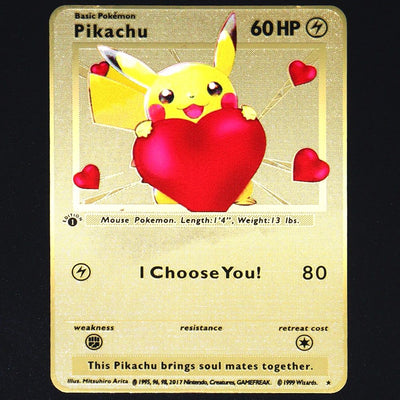 Pokemon 183200 Points High Hp  Gold Black English French Metal Cards Vmax Mega GX Game Collection Cards Charizard Pikachu Mewtwo