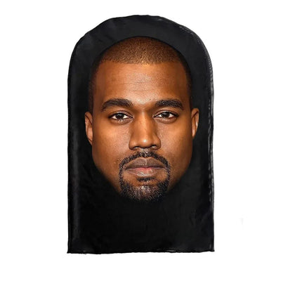 Fashion Mask for 2026 Halloween Cosplay Headwear Hip Hop Hood Hat Headgear 3D Celebrity Face Mask Elastic Mesh