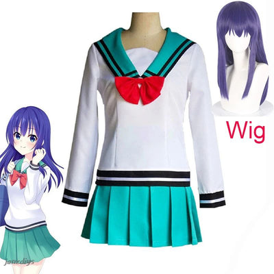 Anime Saiki Kusuo The Disastrous Life K.-Nan Cosplay Wigs Costumes Uniform Tops Pants Headwear Cos Props Wigs