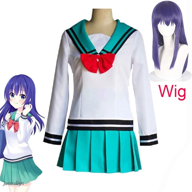 Anime Saiki Kusuo The Disastrous Life K.-Nan Cosplay Wigs Costumes Uniform Tops Pants Headwear Cos Props Wigs