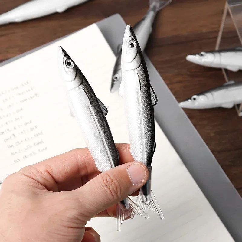 1pc Novelty Cute Ocean Fish Ballpoint Pen 0.5mm Gel Pen for Writing Creative Office Gift School Supplies Stationery Kawaii Pens