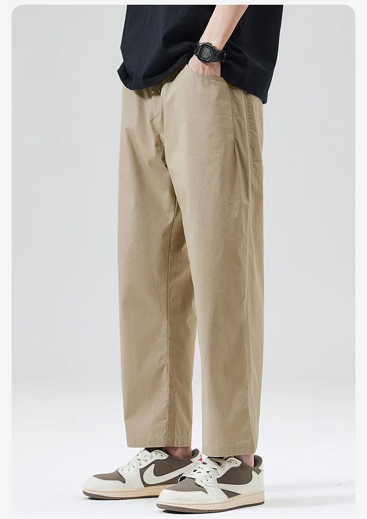 Cleanfit American Style Outdoor Sports Men's Casual Pants Nine Points Loose Mesh Comfortable Fashionable High-End Feeling