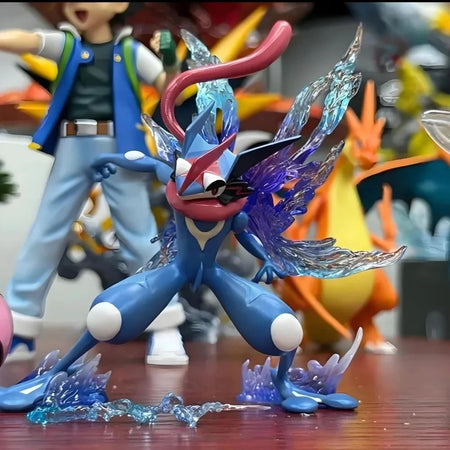 12cm/4.72in Anime Pokemon Figure Greninja Action Figures Pvc Collection Model Toys for Children Gifts