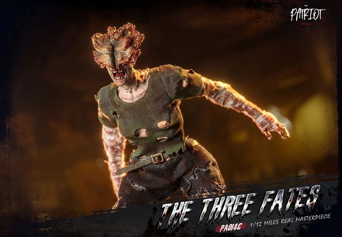 In Stock Patriot The Last of Us Clicker Three Destiny Zombie 1/12 Cloth Robe Action Figure Toy Gift Series Collection