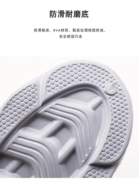 Flat Sandals Men Shoes EVA Slippers Garden Platform Sandals Man Summer Sandals New Male Sneakers Outdoor Home Clogs