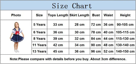 Japanese Style Party Uniform Kids Boys Girls Sailor Costume Carvial Cosplay Clothes Sets Halloween Cute JK Suit