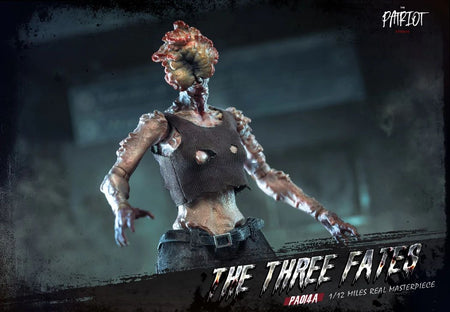 In Stock Patriot The Last of Us Clicker Three Destiny Zombie 1/12 Cloth Robe Action Figure Toy Gift Series Collection