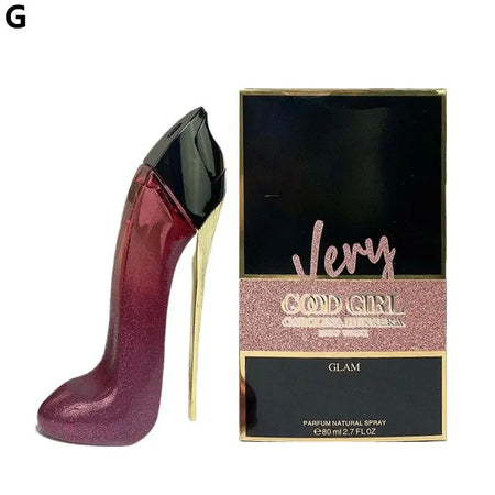 80ml Lasting Fragrance Sexy Spray Fashion Deodorant Perfume New Women's Luxury Floral Elegant High Heel Bottle Design