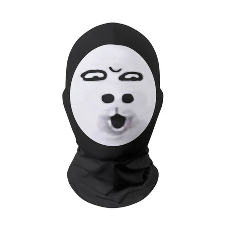 3D Realistic Mask Celebrity Face Mask Funny Head Cover Riding Scarf Cosplay Party Headwear Hip Hop Hood Balaclava