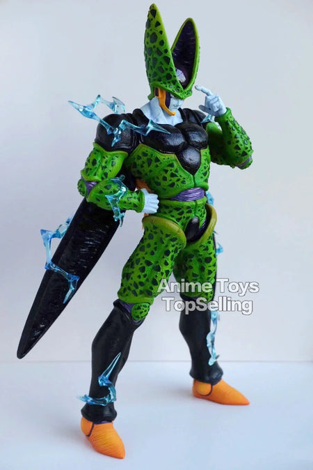 35cm/13.7in Anime Dragon Ball Z Figure Explosion Cell Figure PVC Collectible Model Toys Gifts