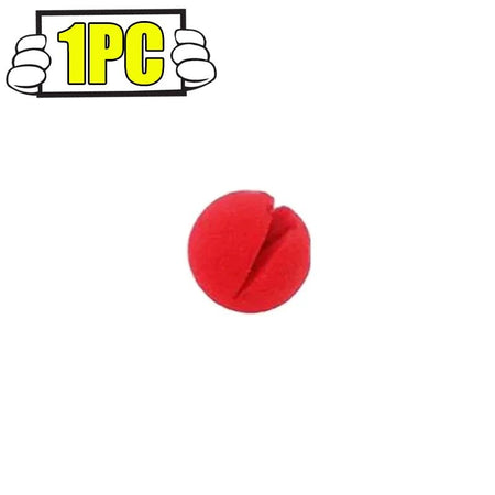 200/1PCS Red Funny Clown Nose Foam Sponge Ball Nose Cosplay Costume Make Up Props Circus Halloween Party Decoration Supplies