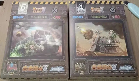 In Stock Metal Slug X Series Small Scale Assembly Model Tank Aircraft Truck Captive Doll Model Toys Gifts