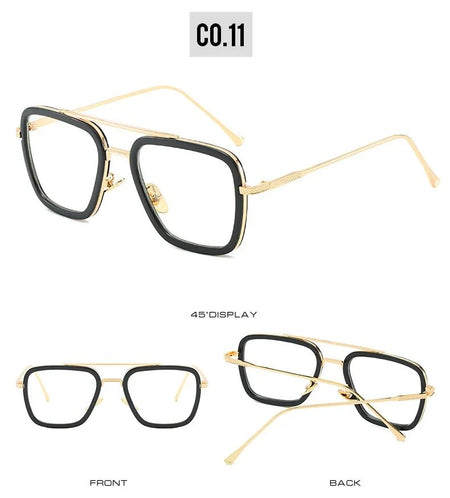High Quality Iron Man Tony Stark Fishing Sunglasses Square Outdoor Sport Fishing Glasses Men Spider Eyewear Sports Sun Glasses