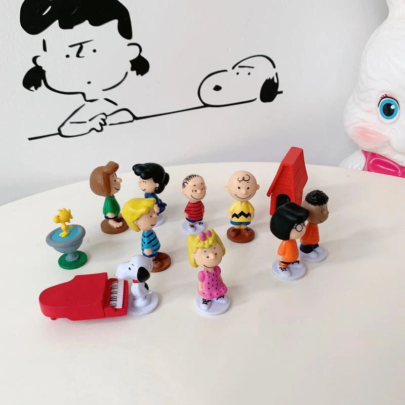 8pcs/Set Movie Pixars COCO Action Figure Toys Mini Cute Cartoon Anime Toys Model Children For fun Birthday Gifts Desk Decoration