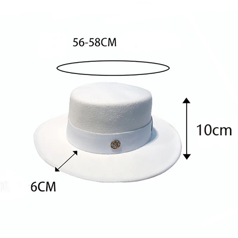 spring autumn fashion beach 2025 Women's hat fedoras elegant chapel Men's panama hat fascinator Wedding picture felt Bowler new