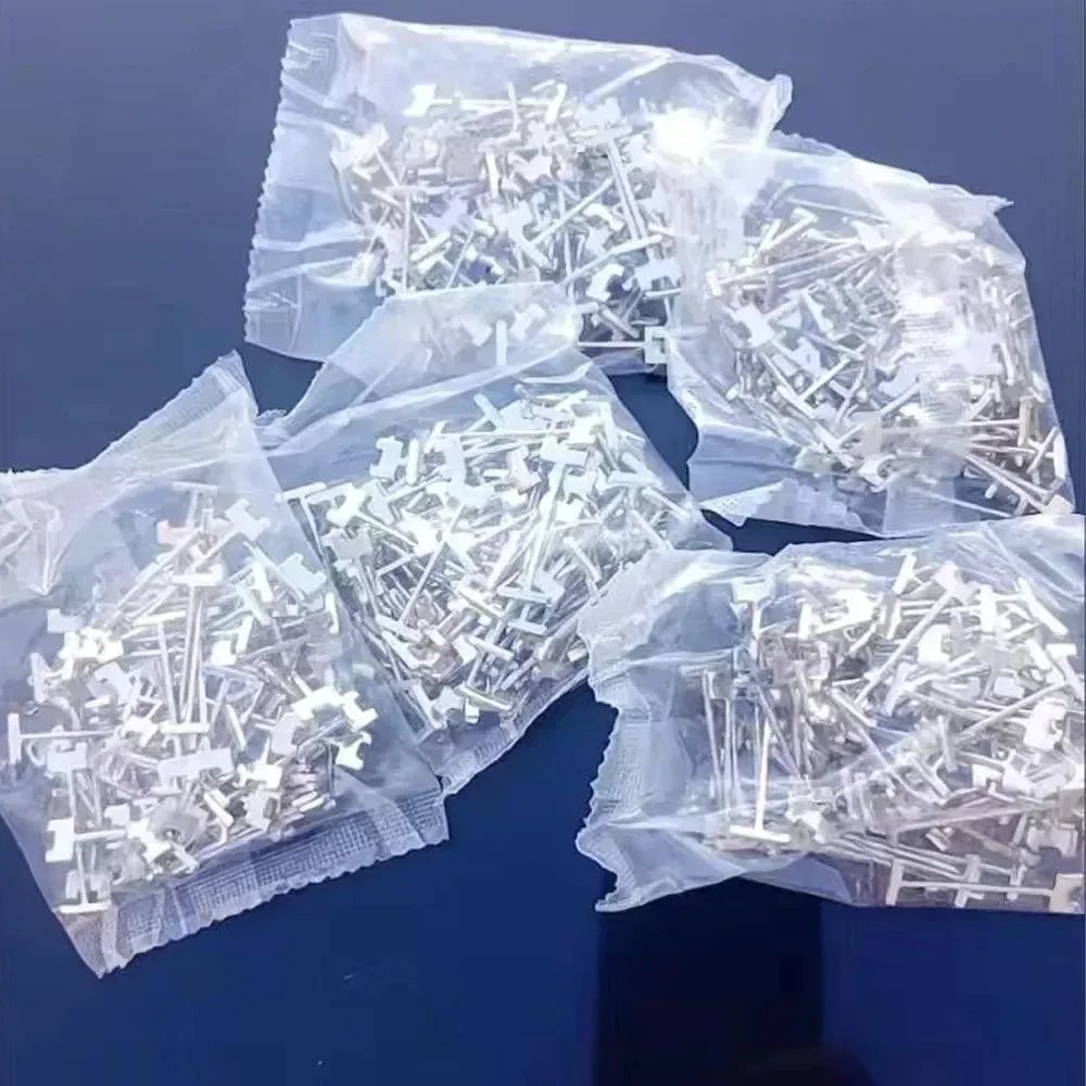 50-500pcs Tile Leveling System Replace Steel Needle For Floor Wall Ceramic Leveler Tiles Laying Construction Toolsruction Tool