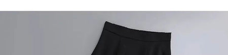 Plus Size High-waisted Slimming Black Draped Skirt Medium-length Umbrella Skirt For Women Thinning A- line Body Shaper