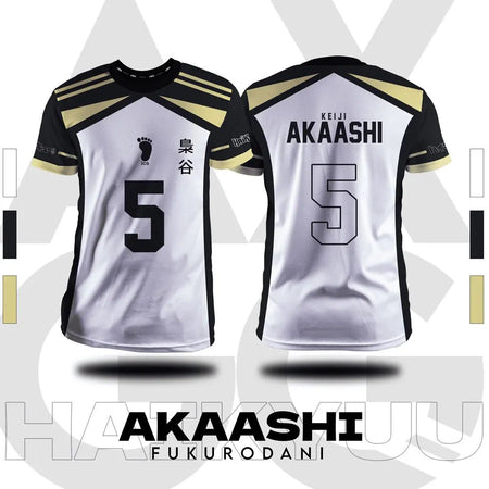 2025 new Haikyuu Fukurdani cartoon anime cosplay men's sweater summer short sleeved T-shirt top 2024 new fashion women's T-shirt