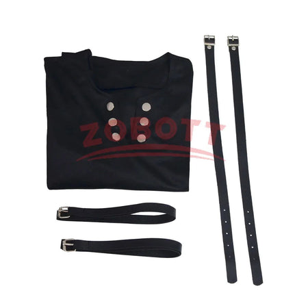 Michael Jackson cosplay Costume BAD Punk Jacket Black Slim BAD Jacket Costume T-shirt Belt Clothing Adore Stars Impersonator