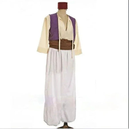 Anime  Aladin Mythical Prince for Adults Cosplay Complete Set Clothing Man Dance Party Movie Halloween Cosplay Costume