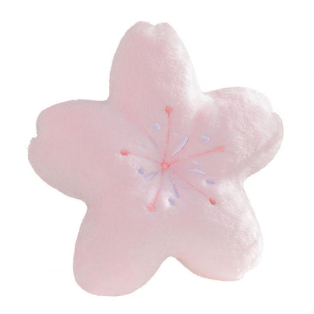 Cherry Blossom Throw Pillow Kawaii Sakura Flower Plush Pillow Bedroom Living Room Decor Bay Window Floor Seat Cushion Tatami